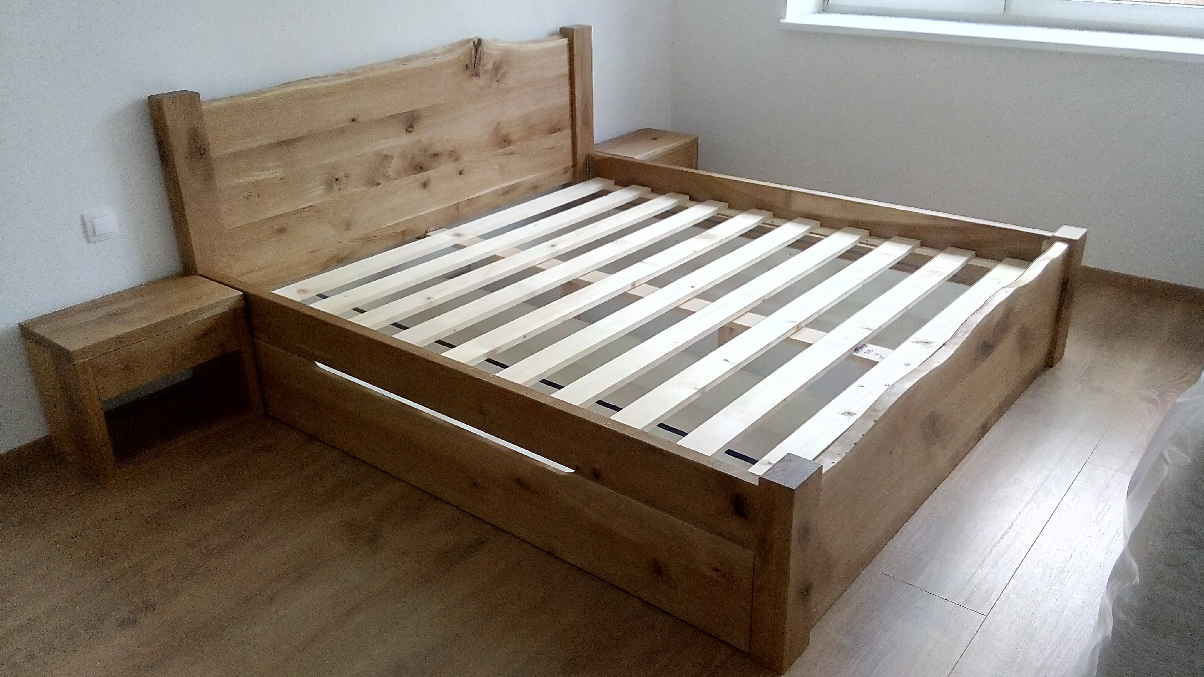 Postel Z Masivu 90x200 S Uloznym Prostorem